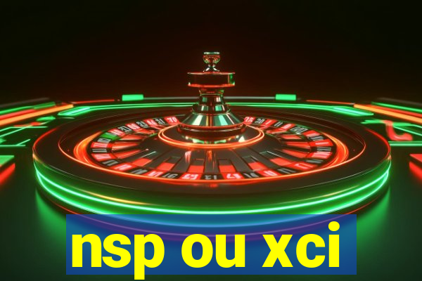 nsp ou xci